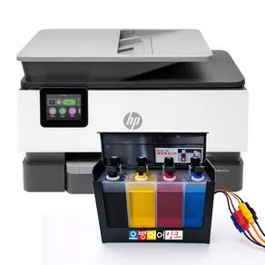 HP9120 잉크젯 Wifi 팩스 복합기 무한잉크 400ml HP9010 후속 가정용 사무용