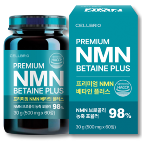 프리미엄 NMN 베타인 플러스 엔엠엔 HACCP 인증 고함량 식물성 NAD+ 활성