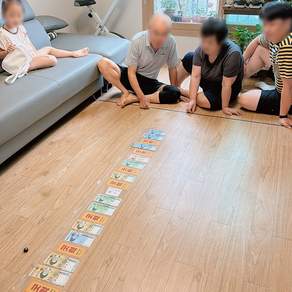추석 명절 용돈 이벤트 병뚜껑 가족 부모님 모임 돈 현금 실내 게임