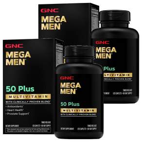 GNCMEGAMEN 50+ 멀티비타민 캐플렛