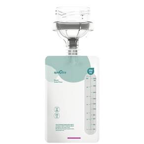 [공식판매처]스펙트라 온도감지 이지 모유저장팩 200ml 10매 커넥터포함