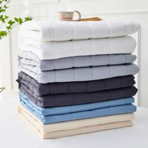 바숨 노바 누빔 매트리스 이불 침대패드 고정밴드 사계절 EK(이스턴킹)