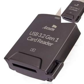 PC카드리더기 스마트리더기 데이터리더기 sd카드리더기 C타입 3.2 Gen MSD카드 리더기 79000EA 1EA