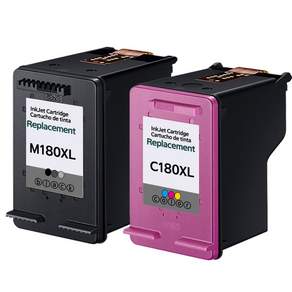 삼성 M180 C180 호환잉크 대용량(약3배용량) 프린터잉크 SL-J1660 SL-J1663 SL-J1665 SL-J1770FW 재생잉크 INK-M180/INK-C180