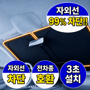 리브하움 4세대 고급형 차량용 햇빛가리개 앞유리용