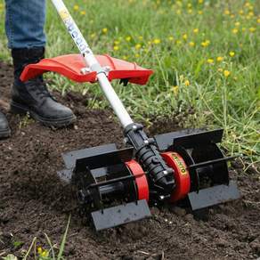 예초기 부착 관리기 텃밭 고랑 제초 잡초 로타리 소형 미니 날 기계 호미 하우스 농작물 농작