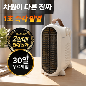 공간을 따뜻하게 미니 온풍기 안전한 저소음 PTC 전기 히터