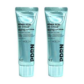 올픽마켓 VT PDRN ECM 에어클라우드 멜라케어 선크림 SPF50+ PA++++ 톤업 수분 자외선차단제 저자극 데일리 선크림