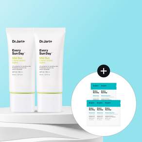 닥터자르트 1+1 순둥이선크림 에브리 선 데이 마일드 30ml SPF40 PA++++선크림1mlx5