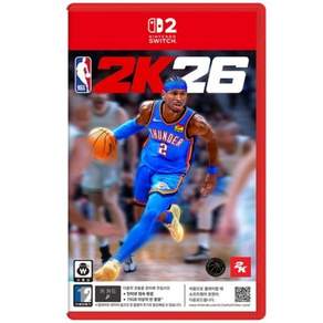 닌텐도스위치2 NBA2K26 한글판 새제품 실물팩(비닐제거시반품불가)
