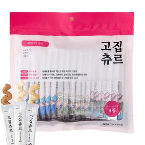 고집추르 짜먹는 고양이 국산 대용량 저염 간식 30개입
