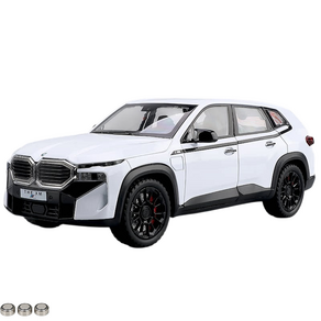 마이카 다이캐스트 합금 1:24 BMW XM 모델 비엠 럭셔리 SUV 고퀄리티 모형 장식+배터리 포함