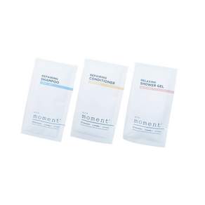 여행용 8ml 위드모먼트 샴푸20개+린스20개+바디워시20개 총60개 일회용 휴대용