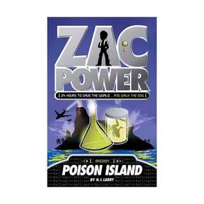 Zac Power #1: Poison Island Paperback 미국판 9780312346591 2420211
