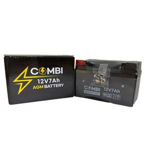 비버125 트랜스 VF100 미라쥬125 트로이125 밀폐형무보수 AGM배터리 12V7A
