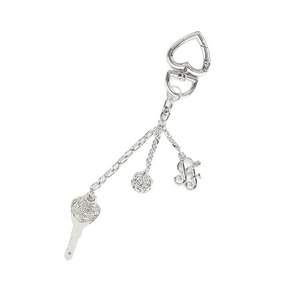 INSTANTFUNK 인스턴트펑크 METAL HEART KEYRING - SILVER