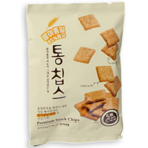{서촌옛날통밀빵} 통칩스 60g*25개 [파격 할인] 발아통밀 최다함유! 통밀 씨눈이 그대로~천연당분함유(한끼식사 대용)