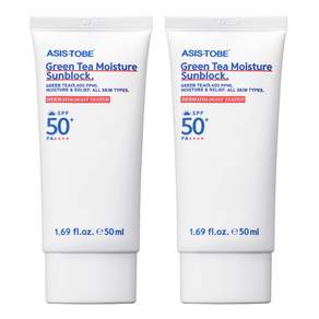 애즈이즈투비 그린티 모이스처 선블록 SPF50+ PA++++