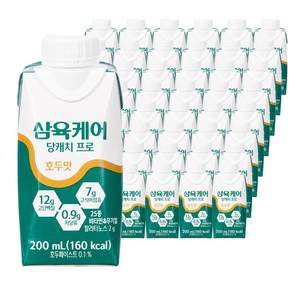 삼육케어 당캐치프로 당뇨식 호두맛