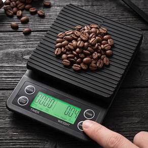 디지털 저울 전자 커피 계량 가정용 3kg