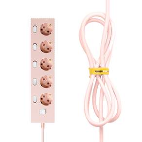 파워존 4000W 고용량 웨이브 개별스위치 과부하차단 5구 멀티탭 콘센트 50cm 1.5m 3m 5m 7m