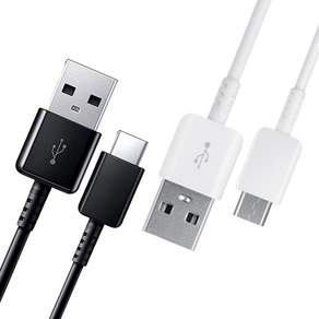 [HBG] 삼성 전용 1+1 USB C타입 고속 충전 데이터 통신 케이블 갤럭시 스마트폰 탭 북 호환