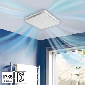 센도리 환풍기 욕실용환풍기 저소음 중정압 고정운전 IPX4 세레나 C-90VF