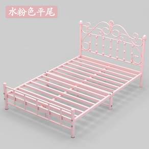 공주 침대프레임 북유럽 엔틱 클래식 철제 자취 1200