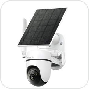 티피링크 Tapo C615G KIT 300만화소 태양과충전 실외용 회전 보안 방수 카메라 CCTV