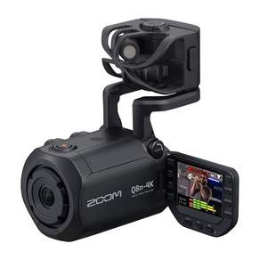 ZOOM Q8n-4K 4K 24bit96kHz 줌 핸디 비디오 레코더 화질 블랙 동영상 촬영