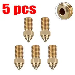 엔더 7 스파이더 3 V3 SE 5 S1용 고속 노즐 0.2 0.3 0.4 0.5 0.6 0.8 1.0mm 3D 프린터 부품