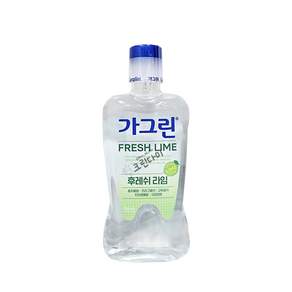 가그린 구강청결제 후레쉬 라임
