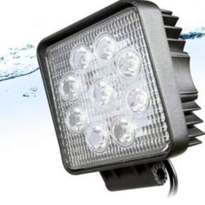 자동차튜닝 swK LED써치라이트 방수 집중형 981 _ 12V_24V겸용 27W 79000EA 1EA