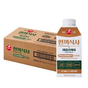 서울우유 한끼식사 데일리케어 구수한 맛