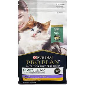 (프로플랜 정품) 리브클리어 키튼 아기 고양이 사료1.5kg