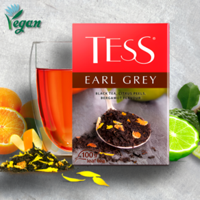 TESS Earl Grey Leaf 테스 얼그레이 잎차 100g