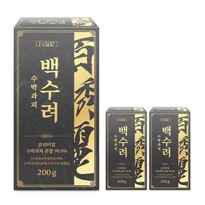 [100% 국산 주원료] 백수려 수박과피 분말 인증