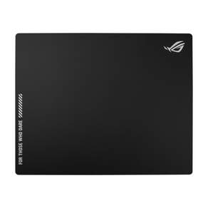 asus rog moonstone 에이스 l 유리 게이밍 마우스 패드 - 미끄럼 39.9cm(19.7 초고속 매트 실리콘 /긁힘 방지 매우 조용한 x 세척 15.7인치) 베이스