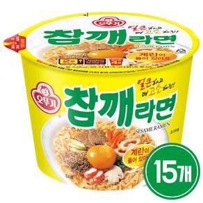 오뚜기 참깨라면 용기 110g
