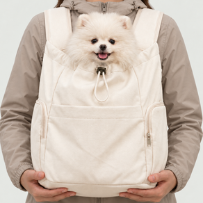 옴마펫 강아지 앞가방 프론트백 산책 외출 이동가방