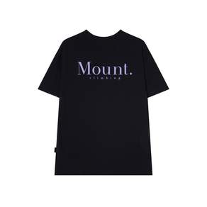 클라이밍 티셔츠 블랙 볼더링 반팔티 암벽등반 Mount.