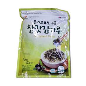 (무료배송) 올리브유로 구운 참맛 김가루 400g