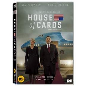 [DVD] 하우스 오브 카드 시즌 3 : 4DISC