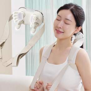 바디그린 핑거핏 무선 온열 목 어깨 마사지기 안마기