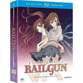A Certain Scientific Blu-ray Railgun：Season 1(어떤 과학의 초전자포)：시즌 1(1화~24화