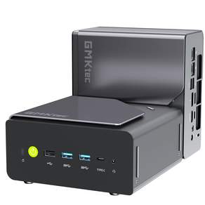 GMKtec AMD 라이젠7 H 255 미니 PC 윈도우11 프로 DDR5 PCIe 4.0 OCulink USB4, NucBox K12, WIN11 Pro, 512GB, 16GB, 블랙