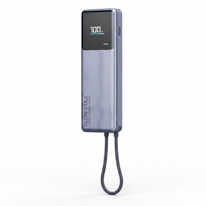 샤오미 165W 보조배터리 10000mAh 케이블 일체형 C타입