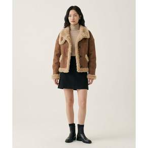 DELIDI Breeze mustang short jacket (brown)