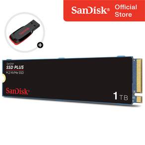샌디스크 Plus M.2 NVMe SSD 2280 Gen3 노트북 PC 메모리 SSDA3N