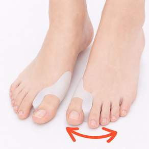 루티스 엄지발가락 교정기 분리 고정 실리콘 보호밴드